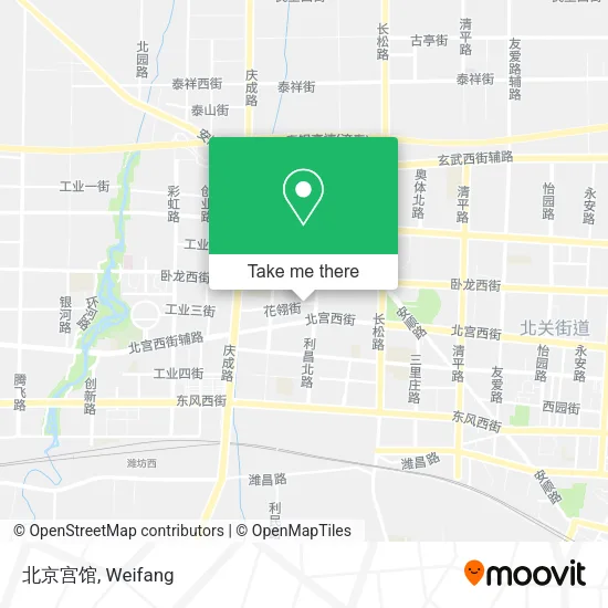北京宫馆 map
