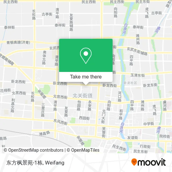 东方枫景苑-1栋 map
