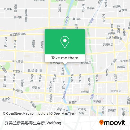 秀美兰伊美容养生会所 map