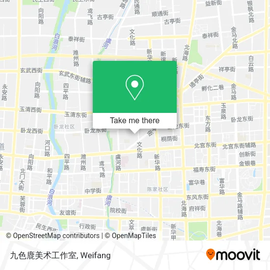 九色鹿美术工作室 map