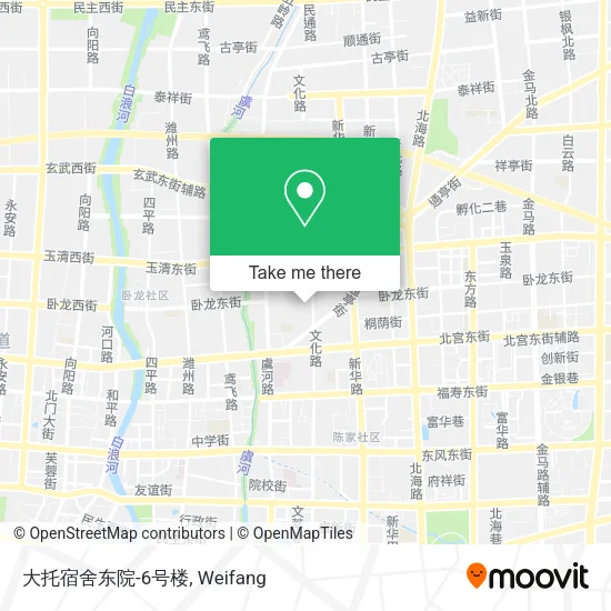 大托宿舍东院-6号楼 map