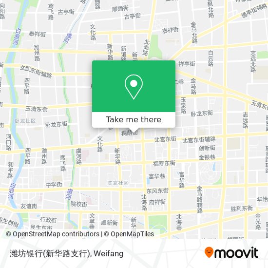 潍坊银行(新华路支行) map