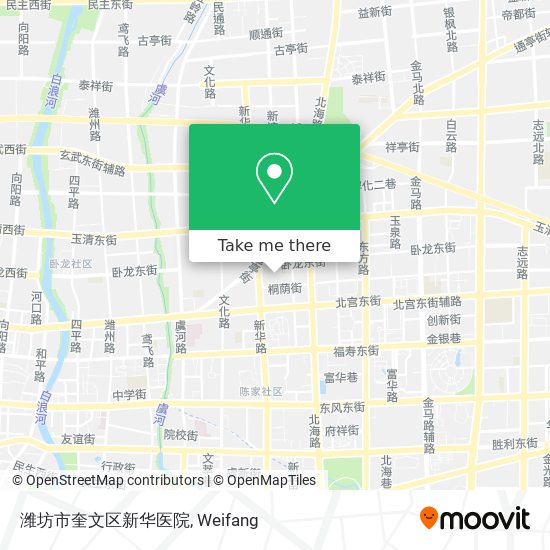 潍坊市奎文区新华医院 map