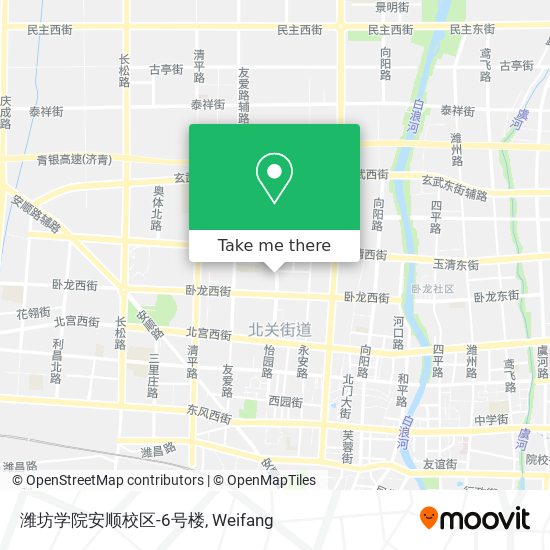 潍坊学院安顺校区-6号楼 map