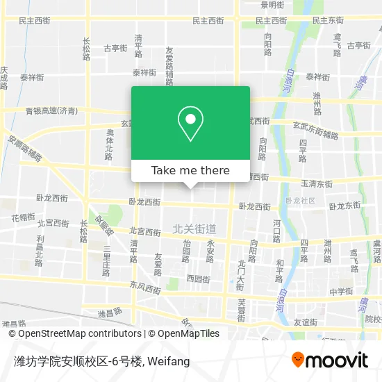 潍坊学院安顺校区-6号楼 map