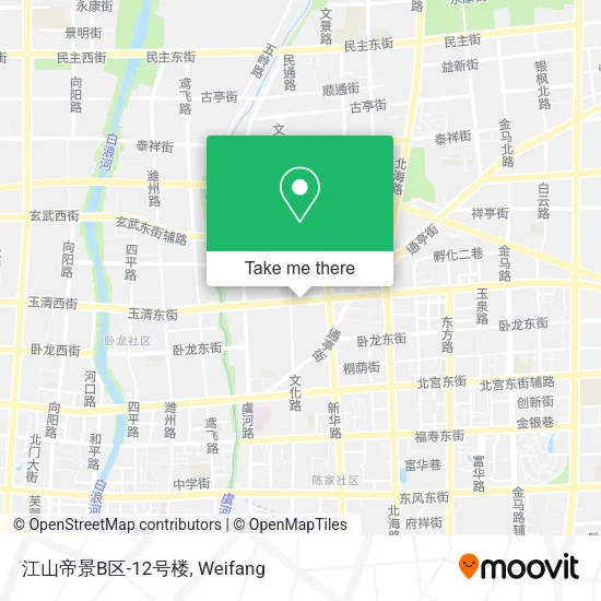江山帝景B区-12号楼 map