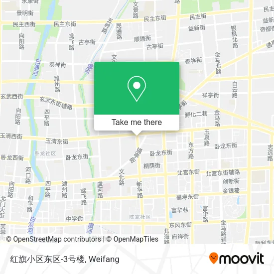 红旗小区东区-3号楼 map