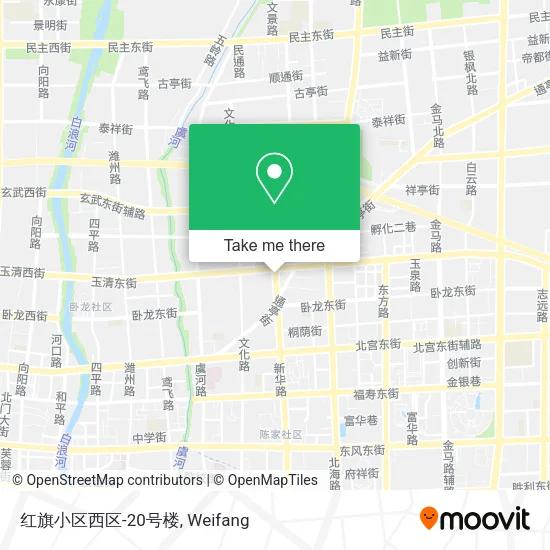 红旗小区西区-20号楼 map