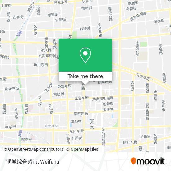 润城综合超市 map