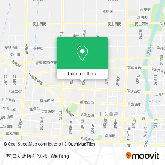蓝海大饭店-宿舍楼 map