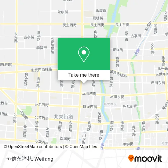 恒信永祥苑 map