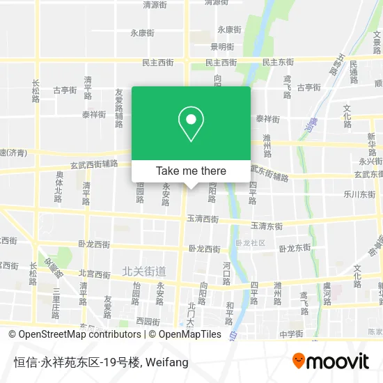 恒信·永祥苑东区-19号楼 map