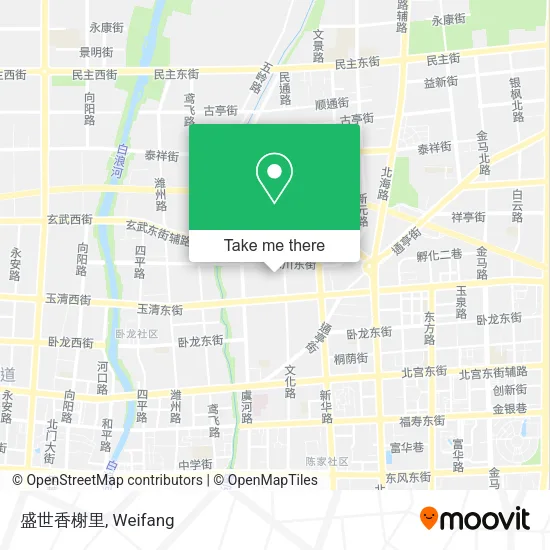 盛世香榭里 map