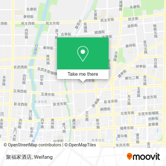 聚福家酒店 map