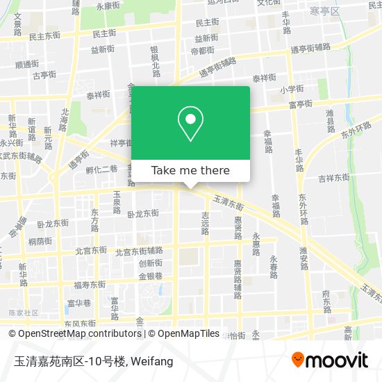 玉清嘉苑南区-10号楼 map