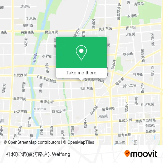 祥和宾馆(虞河路店) map