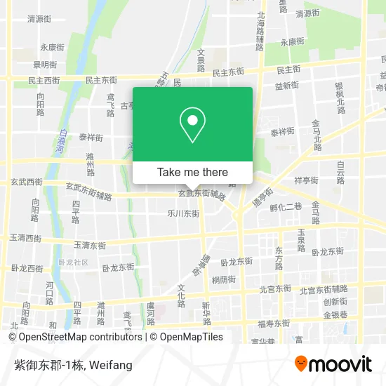 紫御东郡-1栋 map