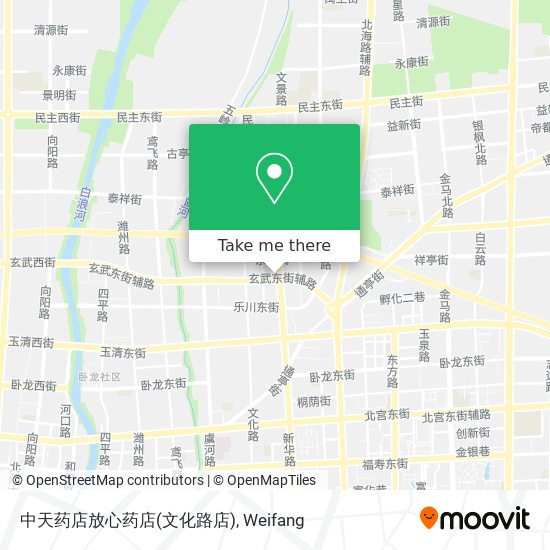 中天药店放心药店(文化路店) map