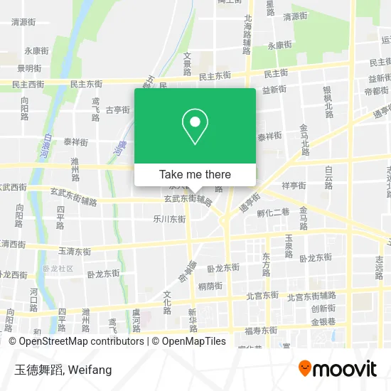 玉德舞蹈 map