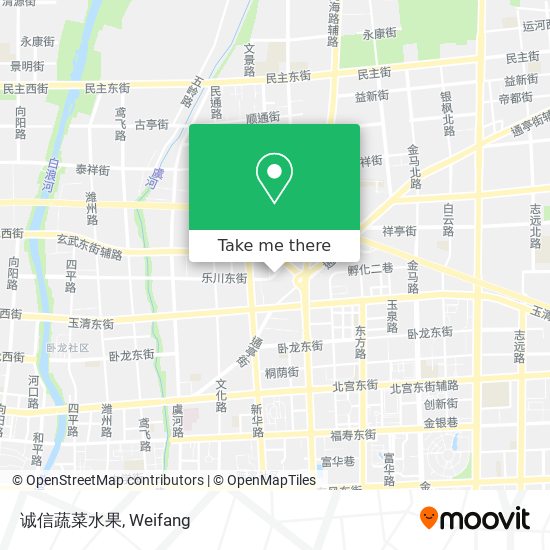 诚信蔬菜水果 map