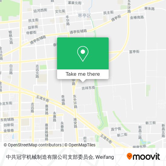 中共冠宇机械制造有限公司支部委员会 map