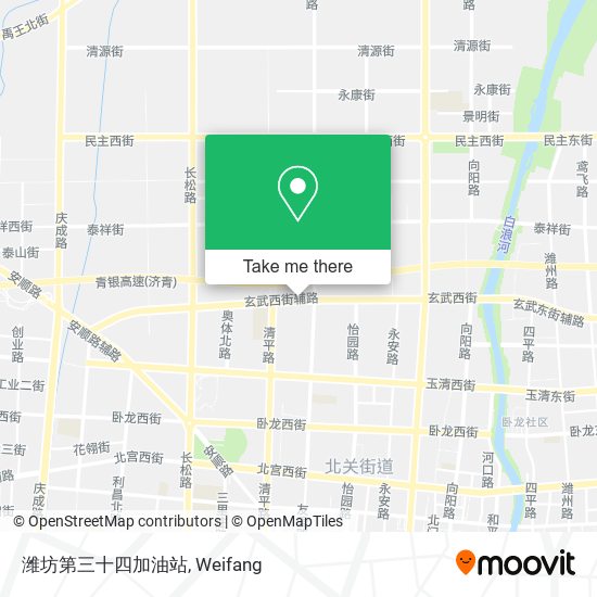 潍坊第三十四加油站 map