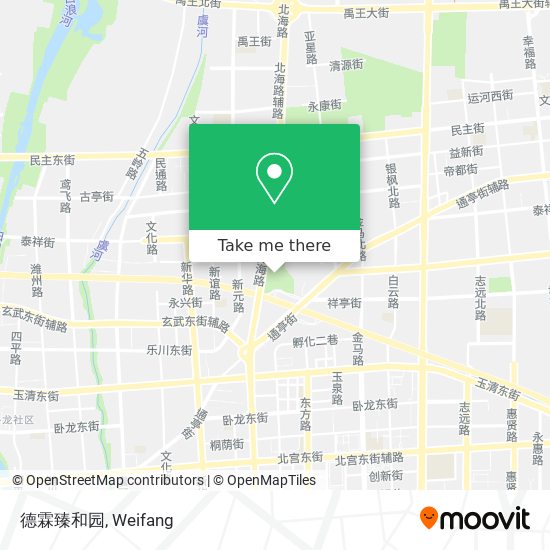 德霖臻和园 map