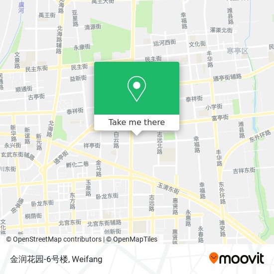 金润花园-6号楼 map