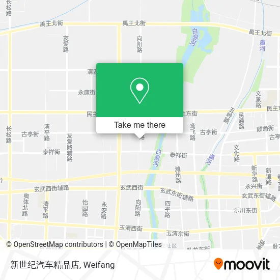 新世纪汽车精品店 map