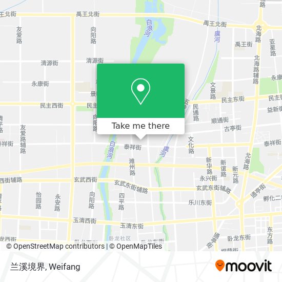 兰溪境界 map