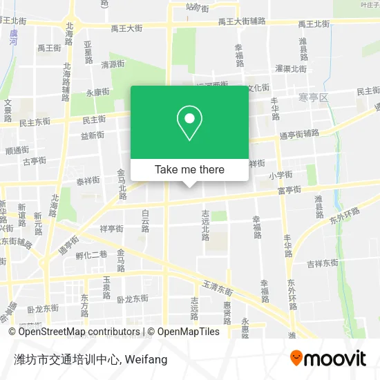 潍坊市交通培训中心 map