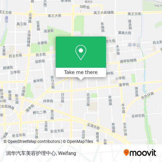 润华汽车美容护理中心 map