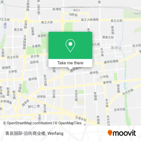 青辰国际-沿街商业楼 map