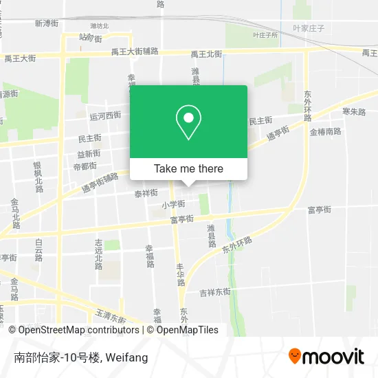 南部怡家-10号楼 map