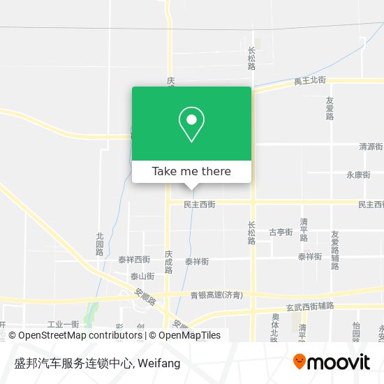 盛邦汽车服务连锁中心 map