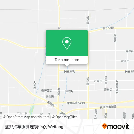盛邦汽车服务连锁中心 map