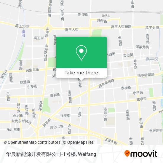 华晨新能源开发有限公司-1号楼 map