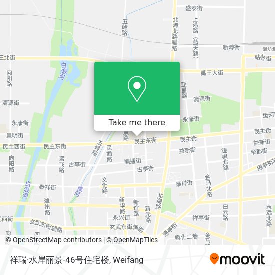 祥瑞·水岸丽景-46号住宅楼 map