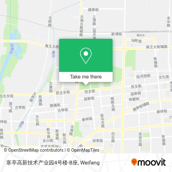 寒亭高新技术产业园4号楼-B座 map
