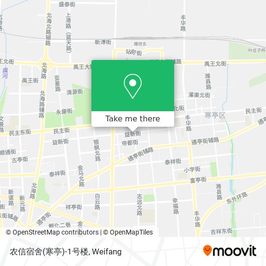 农信宿舍(寒亭)-1号楼 map