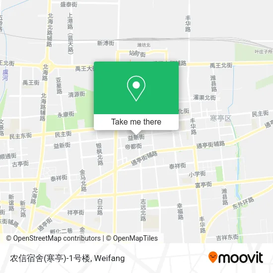 农信宿舍(寒亭)-1号楼 map