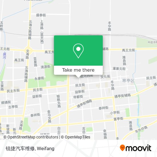 锐捷汽车维修 map