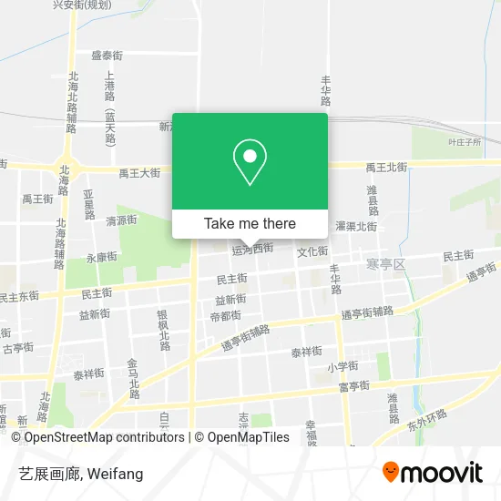 艺展画廊 map