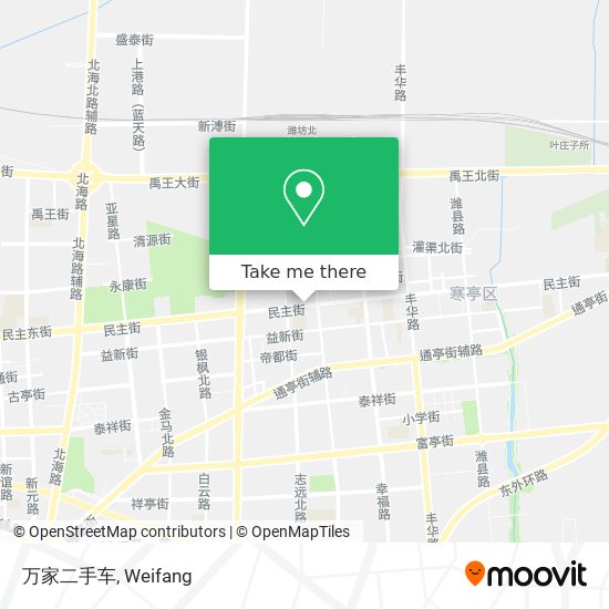 万家二手车 map