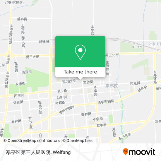 寒亭区第三人民医院 map