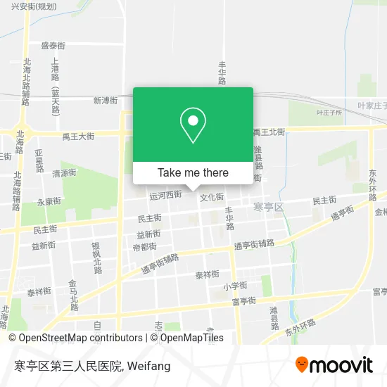 寒亭区第三人民医院 map
