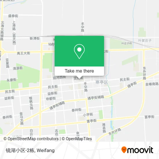 镜湖小区-2栋 map