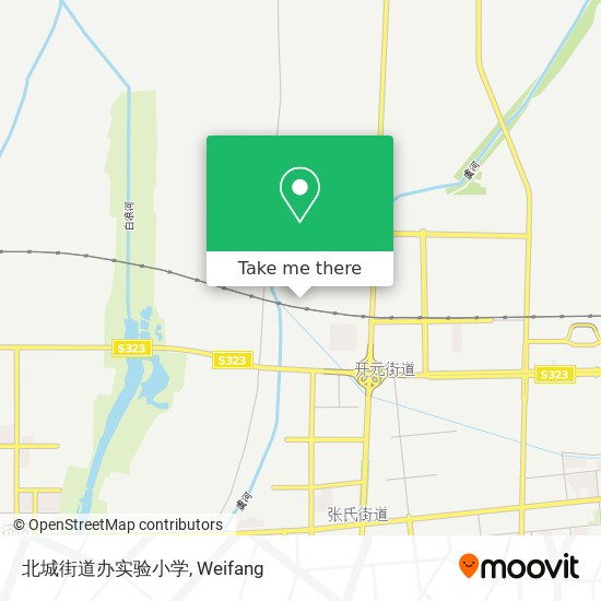 北城街道办实验小学 map