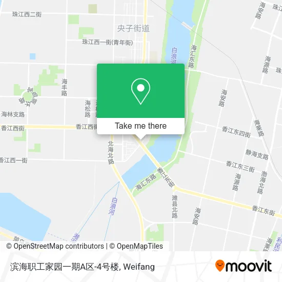 滨海职工家园一期A区-4号楼 map