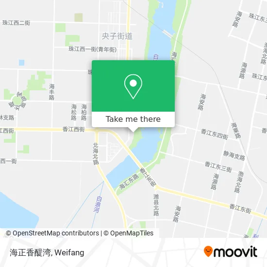 海正香醍湾 map